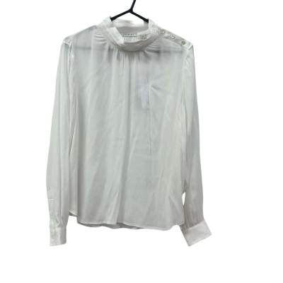 TRENERY CREAM BLOUSE. SIZE XL