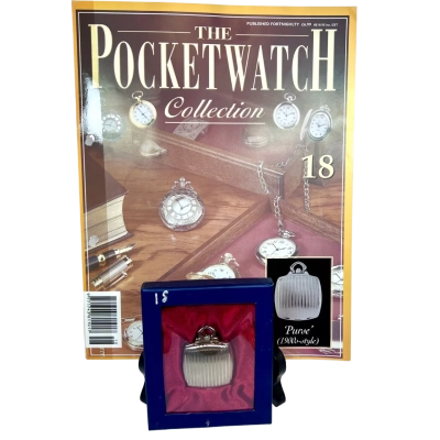 ‘Purse’ (1900s-style) #18 Silver Hachette Pocket Watch