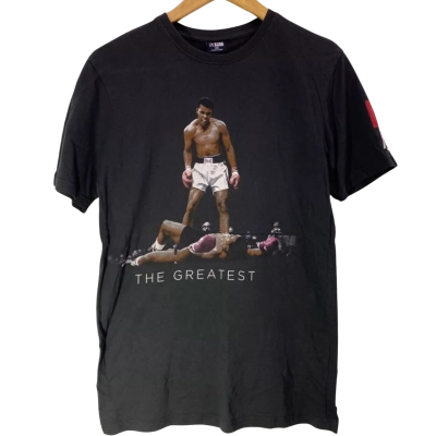Muhammad Ali “The Greatest” Graphic T-Shirt Black