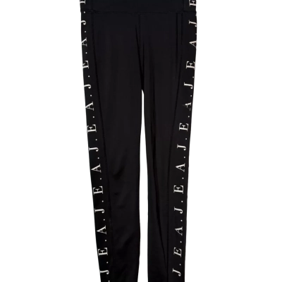 AJE active wear black tights Size 6 