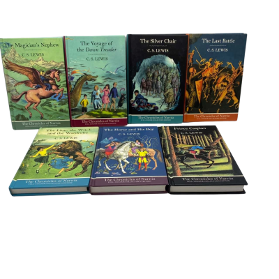 C.S. Lewis - The Chronicles Of Narnia Full Colour Hardback Collection 1-7