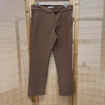 Scanlan Theodore Womens  Size 10 Casual Pants Brown 