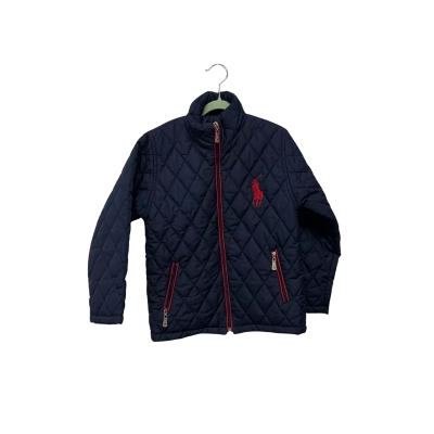 Polo Ralph Lauren Kids Quilted Jacket Navy Blue size 140cm