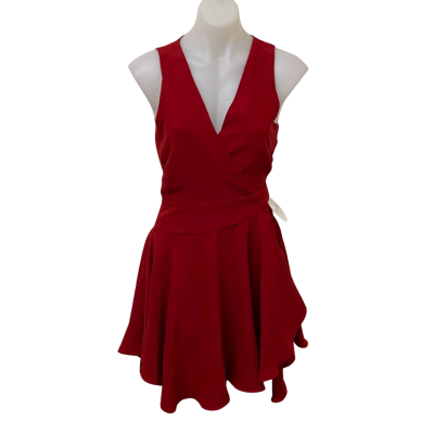 Pilgrim Womens  Size 8 Wrap Dress Cherry Colour BNWT