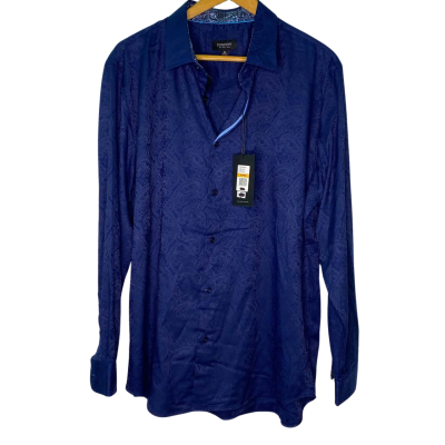 Lowes Mens  Size XL Long Sleeve Shirt Blue 