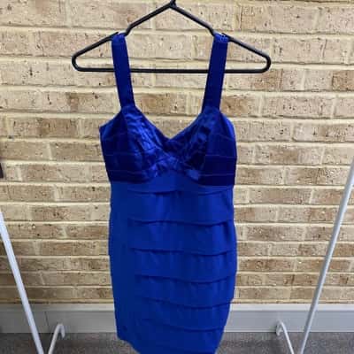  Womens mr k blue dress Size 10 