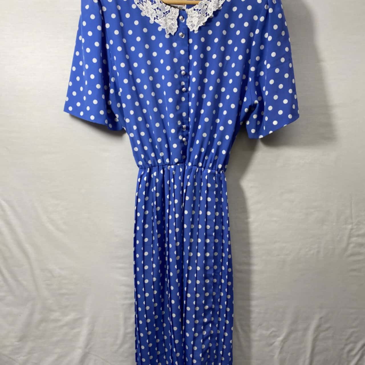 white midi dress size 16
