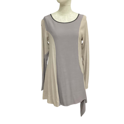  Rant  Size S Long Sleeve Top Grey / Taupe