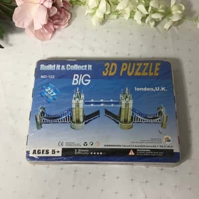 Build it & Collect it London UK 237 Piece 3D Puzzle (new)