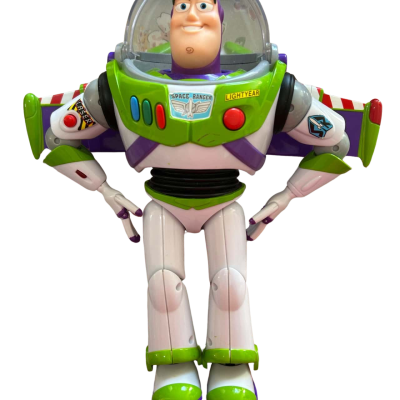 2001 Disney Pixar Toy Story and Beyond! Talking Buzz Lightyear Figure Mattel (B14)