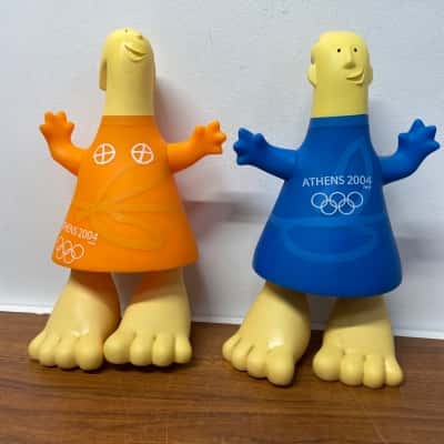Athens 2004 Olympic Mascots “Athena & Phevos” 