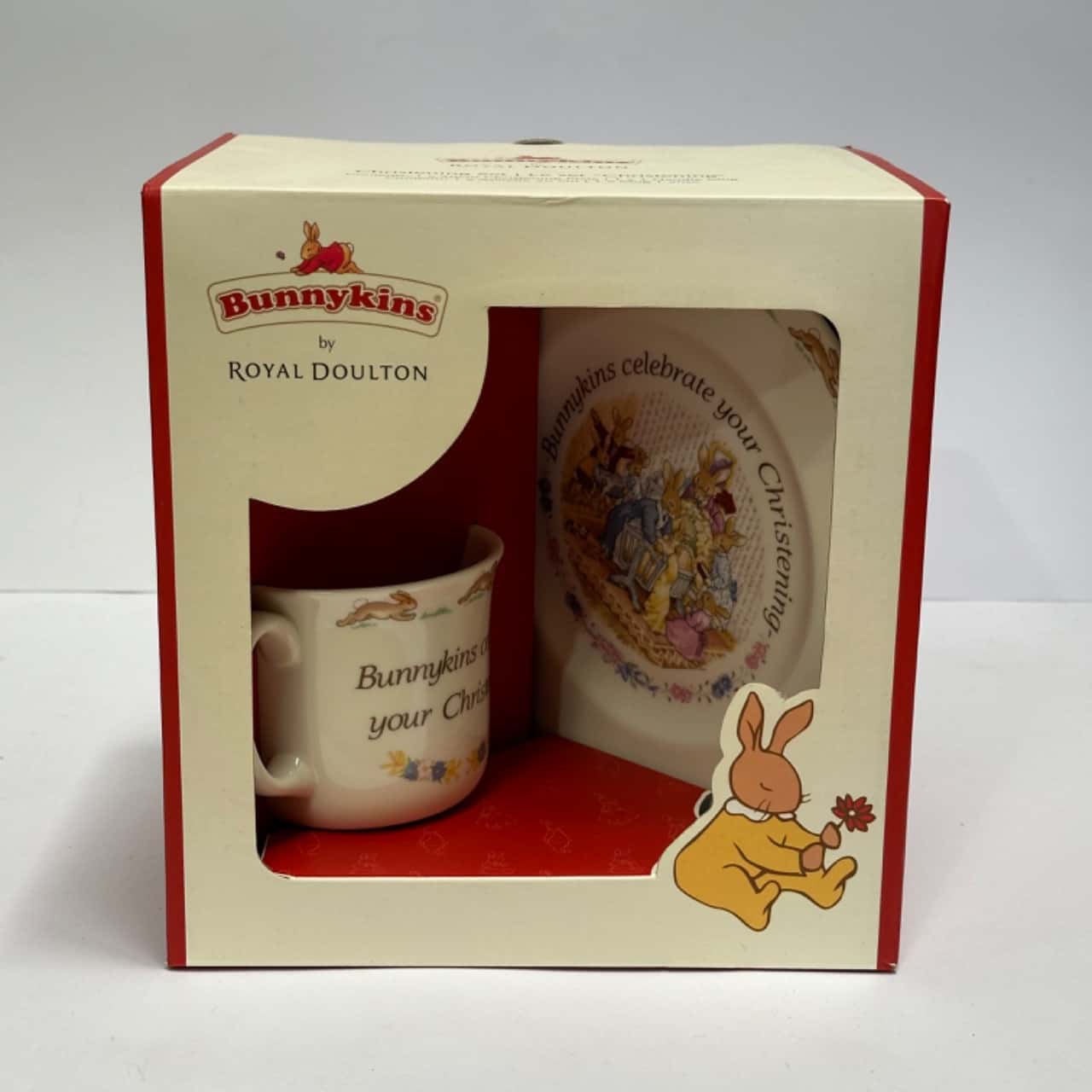 ROYAL DOULTON Bunnykins Christening Set