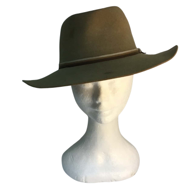 Akubra Mens  Size 58 Hat Brown 