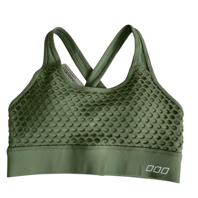 Lorna Jane High Impact Sports Bra Size S Khaki Green