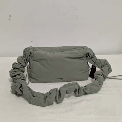 Mimco Womens Hailey Cross Body Bag Khaki Green - New