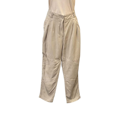Country Road Womens  Size 6 Cargo Pants / High Waisted Pants / Straight Leg Pants Off White 