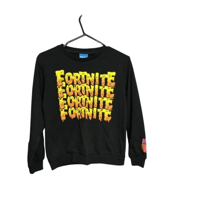 Fortnite Kids  Size 12 Jumper Black  