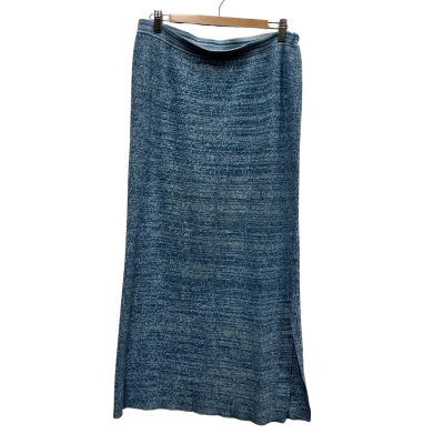 Skin and Threads Womens Size M Blue 