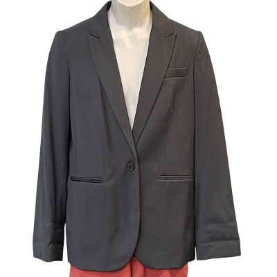 Tokito Womens Size 14 Suit Jacket Grey