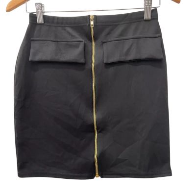 Boohoo Black Mini Skirt