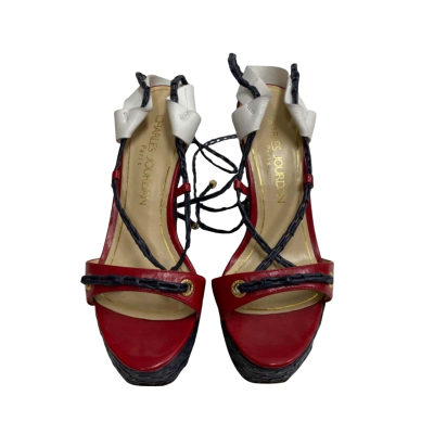 Charles Jourdan Womens Block Heels Size 8.5