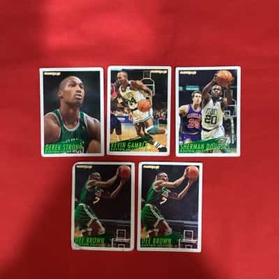 FLEER 1994 - 1995 NBA (Yellow font, White outline) 
