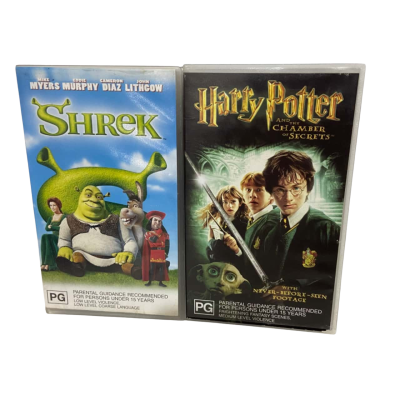 Bundle of two VHS movies 