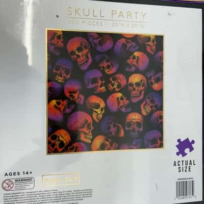 Skull Party, 500 Piece Jig Saw Puzzle 