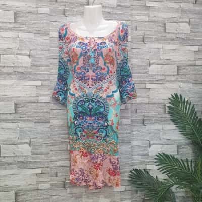 Hammock & Vine Womens  Size 18 Kaftan Blue / Floral / Multicoloured / Pink  