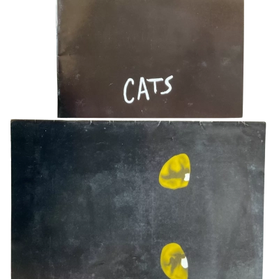 Cats - Vintage Australian Souvenir Brochure and Nightly Performance Programme Theatre Royal Sydney 