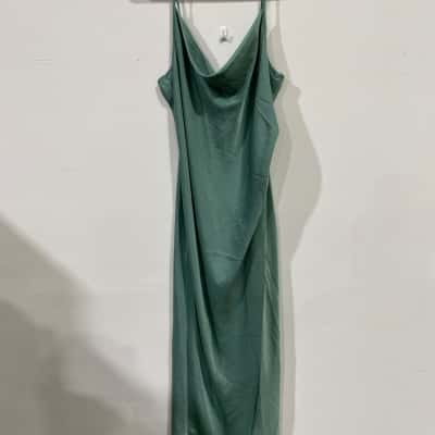 Dotti Womens Dress Size 16 Green 