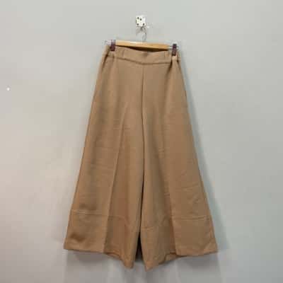 Witchery Womens  Size 6 High Waisted / Wide Leg Culotte Camel 