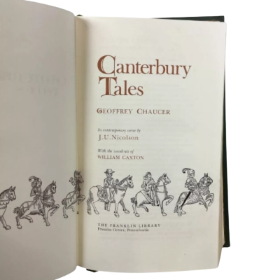Canterbury Tales By Geoffrey Chaucer