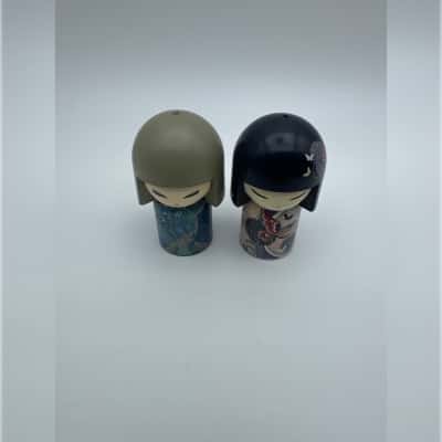 Kimmidolls Amika & Ayana keychain charms