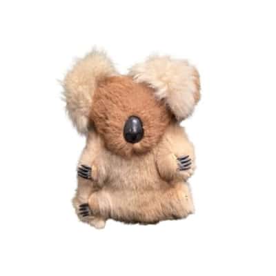 Vintage Koala Real Kangaroo Fur Stuffed Animal