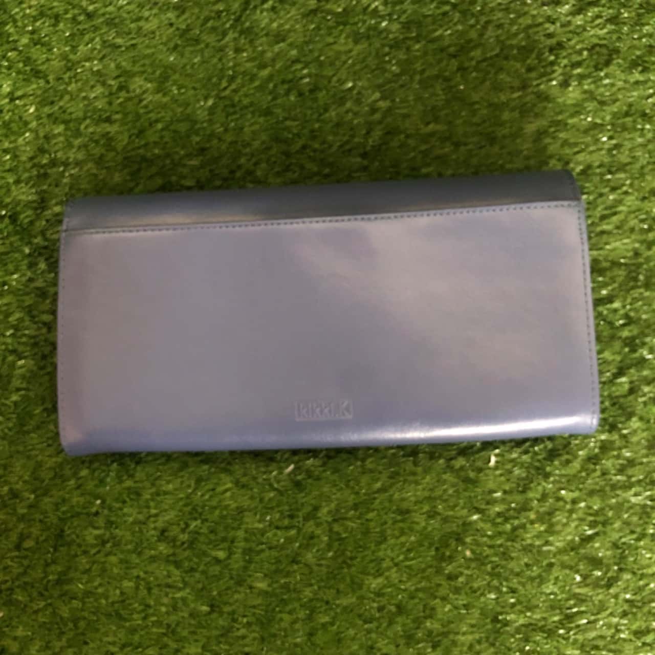 Kikki K Blue Bird Leather Travel Wallet (s)