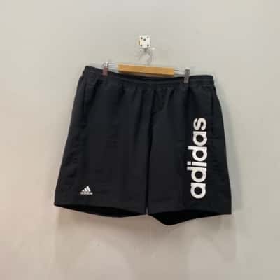 Adidas Mens  Size XXL Shorts Black  / White 