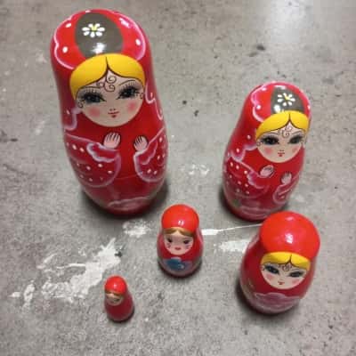 Set 5 Nesting/Matryoshka Dolls