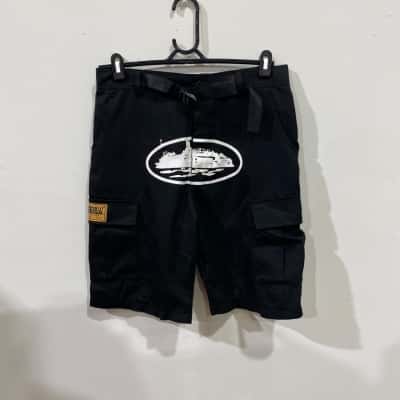 Cortez Guerillaz Cargo Shorts Mens  Size M Black  