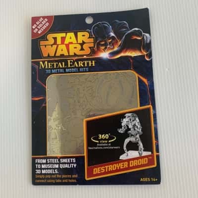Star Wars Metal Earth 3D Metal Model Kit - Destroyer Droid - Brand New Sealed