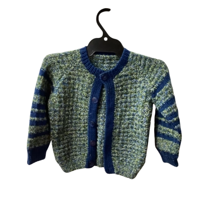 Hand knitted Kids  Size 18-24m Cardigan 