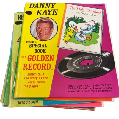 17 Vintage Golden Record Books