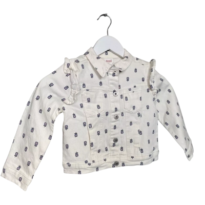 Seed Heritage Kids stretchy jrans jacket Size 5 