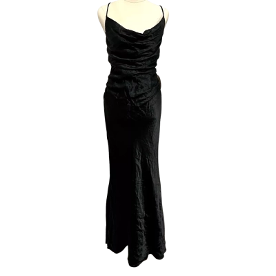  Azzurielle Womens  Size 8 Cocktail Dress / Formal Dress Black  