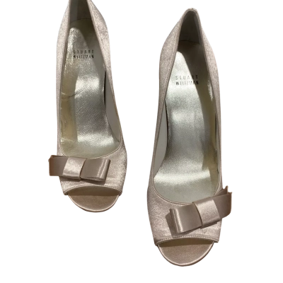 Stuart Weitzman Womens Gold 