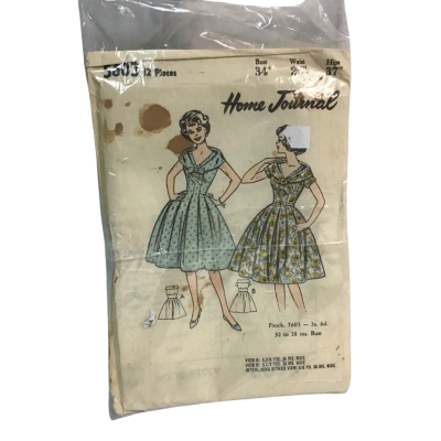 Home Journal Dress Pattern 5603
