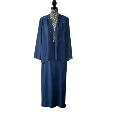 Liz Jordan Womens Set Size 18 Blue 