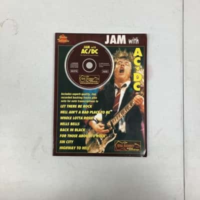 Jam With AC/DC Guitar Music Book