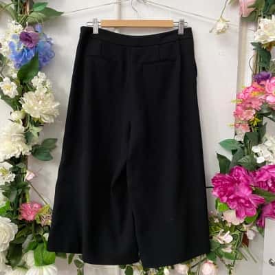 Saba Womens  Size 10 Culottes Black  