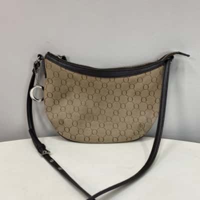 Oroton Womens Small / Shoulder Bag Beige / Brown 